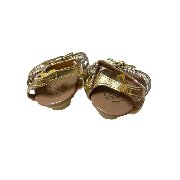 Build a Bear Gold & Silver Sandal Heels High Fashion Toy Accessories - Picture 3 of 4